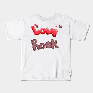 Love Rocks Kids T-Shirt